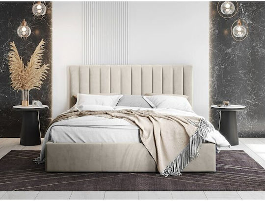 Beloit 108 Bett King Size mit Stauraum für die Matratze 180x200cm Hellbraun Beloit 108 Bett King Size mit Stauraum für die Matratze 180x200cm Hellbraun