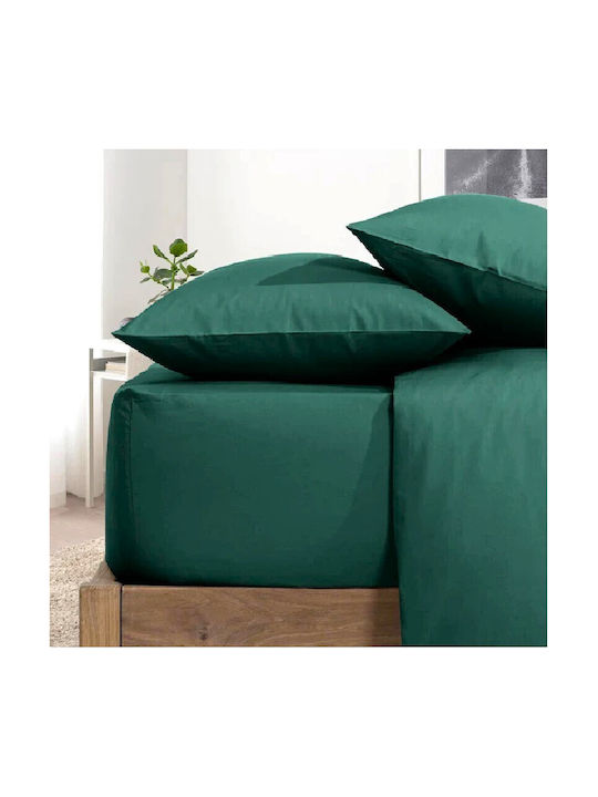 Kotonia Home Decorative Pillow Case 100% Cotton Blue 40x40cm