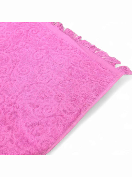 Olia Home Bath Towel Set 3pcs Pink Weight 500gr/m²