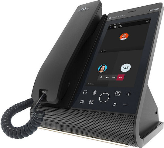 AudioCodes Teams-c470hd Verkabeltes IP-Telefon Schwarz