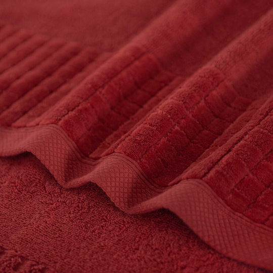 Zwoltex Πετσέτα Σώματος 70x140εκ. Red Βάρους 500gr/m²