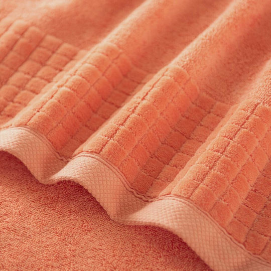 Zwoltex Πετσέτα Σώματος 70x140εκ. Orange Βάρους 500gr/m²