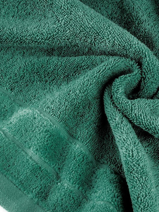 Eurofirany 50x90cm Dunkelgrünes Badetuch Gewicht 500gr/m²