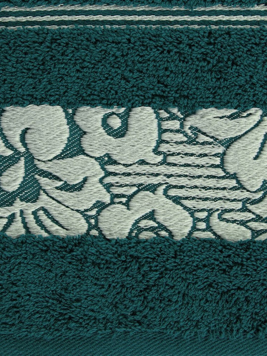 Eurofirany Πετσέτα Προσώπου 50x90εκ. Turquoise