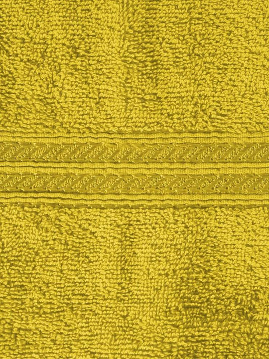Eurofirany Prosop De Față 50x90cm Muștar Greutate 450gsm