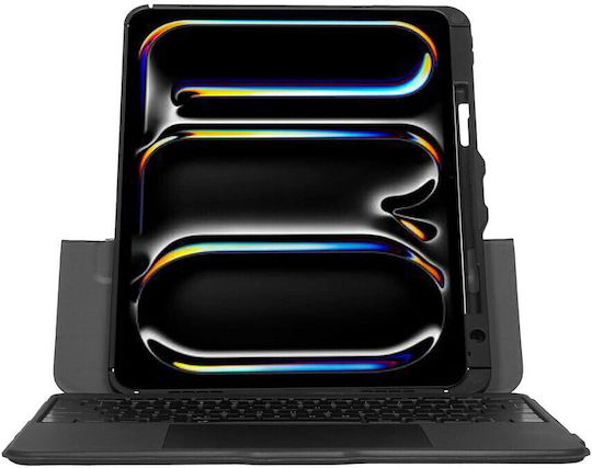 Targus Targus Versavu Keyboard Folio Trackpad Wireless Bluetooth 5.0 Qwerty Gb Black