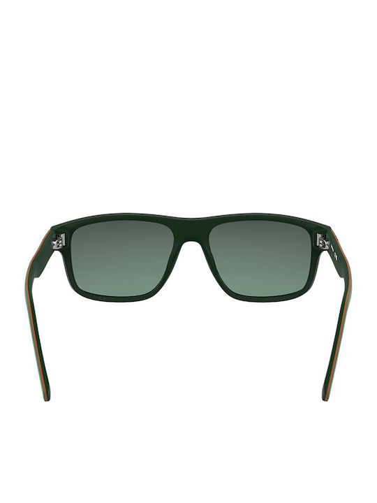 Lacoste Ochelari de Soare Pentru Bărbați cu Ramă Verde și Lentilă Verde L6057S-301