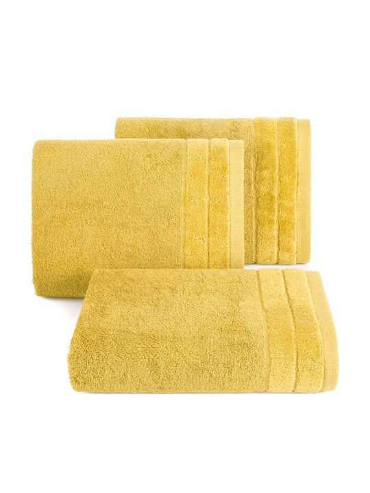 Eurofirany Handtuch 30x50cm Senf Gewicht 500gr/m²