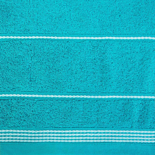 Eurofirany Handtuch 30x50cm Türkis Gewicht 500gr/m²