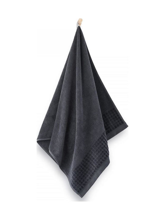Zwoltex Hand Towel 30x50cm Graphite Weight 500gsm
