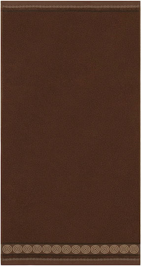 Zwoltex Prosop De Mână Rondo 30x50cm Maro Greutate 450gsm