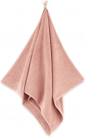 Zwoltex Zwoltex Badetuch Für Gesicht 50x100cm Powder Rosa Gewicht 500gr/m²