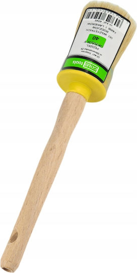 Round Brush Gold 40