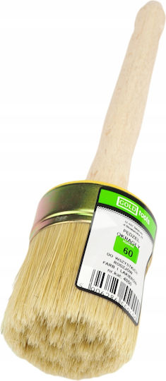 Round Brush Gold 60