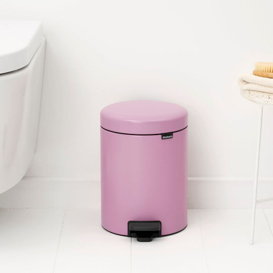 Brabantia Newicon Coș Metalic De Baie 5lt Roz