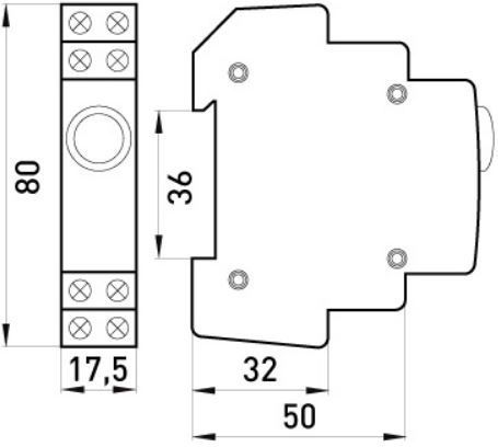 Enext Rail Switch 230V