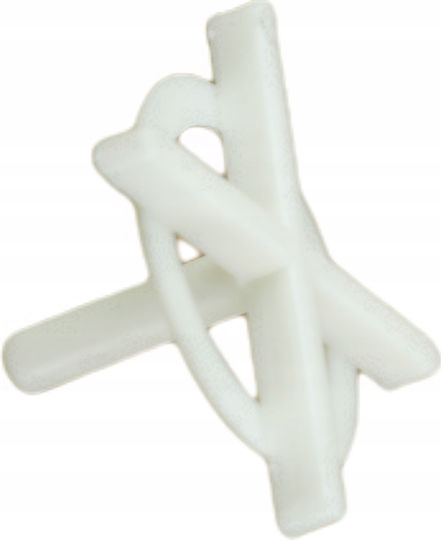 Cross-shaped Paper Clips 3.0mm Loop
