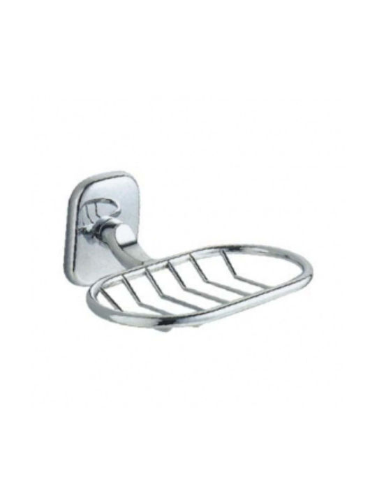Inter Ceramic Σαπουνοθήκη Ασημί 6928354220087