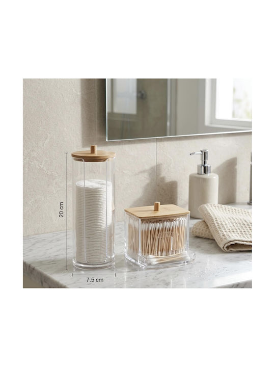 Koopman Cotton Holder Acrylic Transparent