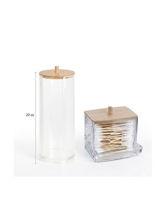 Koopman Cotton Holder Acrylic Transparent