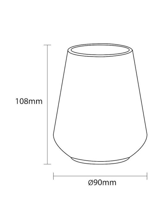 Sealskin Conical Επιτραπέζια Ποτηροθήκη Πορσελάνινη Πράσινη
