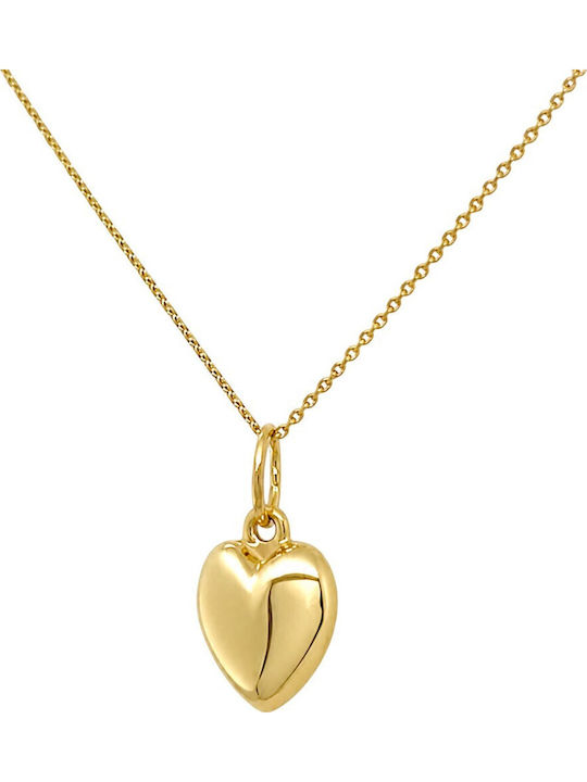 Xryseio Charm Сърце от Злато 14К