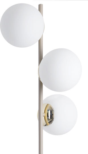 Siena Kashmir Stehlampe Mit 3-Schirme Integrierte LED Weiß
