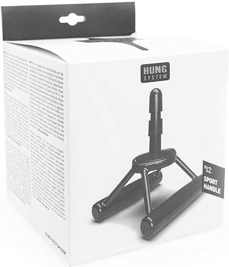 Hung System Handle Πρωκτικό Dildo Μαύρο
