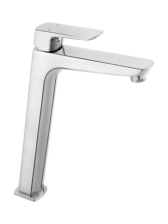 Ferro Mixing Sink Faucet Silver