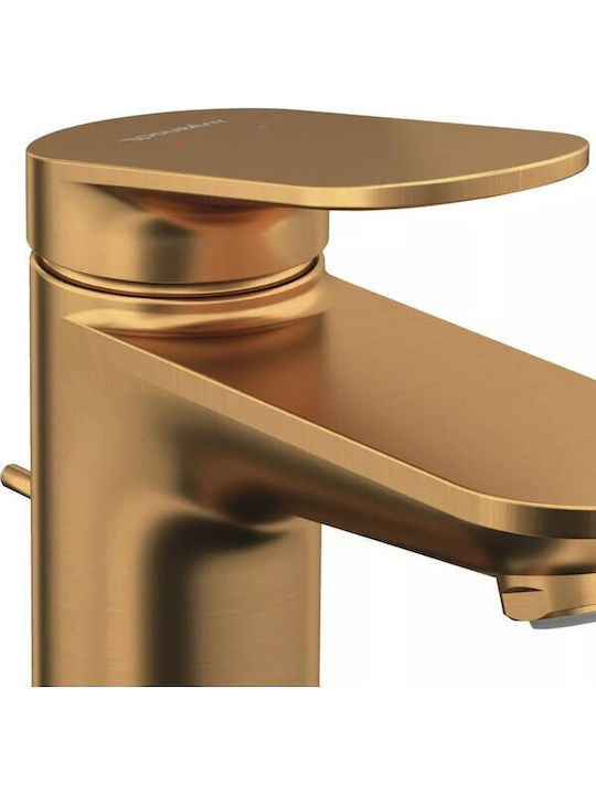Duravit Αναμεικτική Μπαταρία Νιπτήρα Μπρονζέ