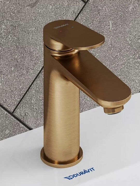 Duravit Αναμεικτική Μπαταρία Νιπτήρα Μπρονζέ