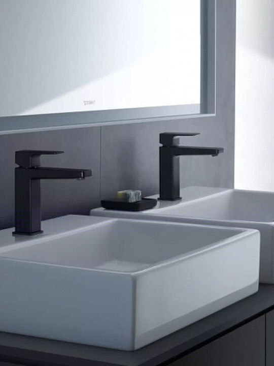 Duravit Αναμεικτική Μπαταρία Νιπτήρα Μαύρη