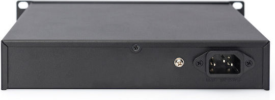 Digitus DN-80115-1 Unverwalteter L2 PoE Schalter mit 16 Gigabit (1Gbps) Ethernet-Ports