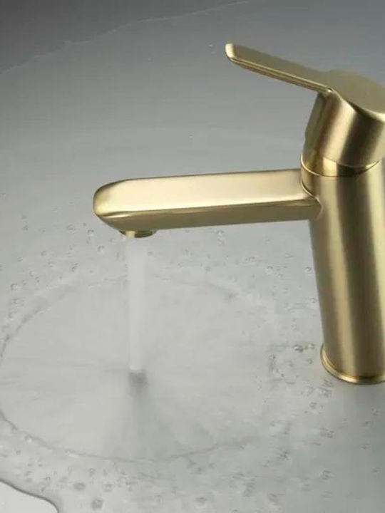 Deante Retro Waschbeckenarmatur Gold