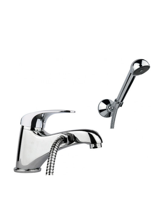 Fiore Max Mixing Sink Faucet for Salon Silver