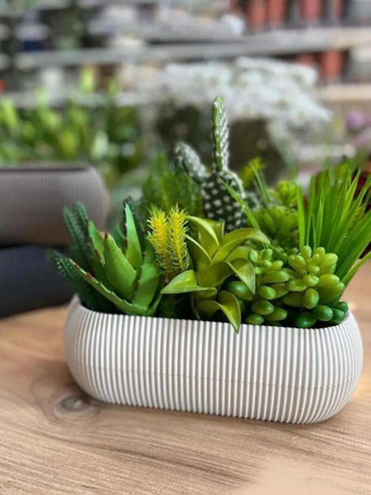 Vază Pentru Plante Portocalie 21x8 cm