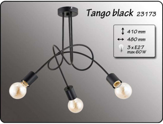 Alfa LED Κρεμαστό Φωτιστικό Μαύρο 48x48εκ. Alfa LED Κρεμαστό Φωτιστικό Μαύρο 48x48εκ.