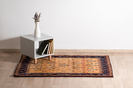 Classic Handmade Gabbeh Fein Living Room Rug 109x153 cm Decostar Orange Classic Handmade Gabbeh Fein Living Room Rug 109x153 cm Decostar Orange