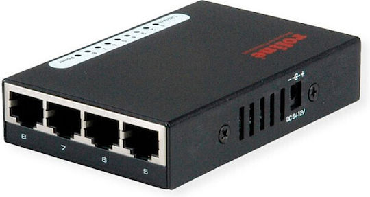 Roline 21.14.3530 Unmanaged L2 Switch with 8 Gigabit (1Gbps) Ethernet Ports