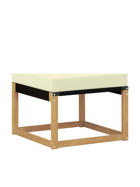 Canapea De Colț De Exterior Din Lemn Cu Perne 306x187.5x73cm