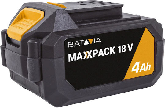 Batavia Tool Battery Lithium 18V with Capacity 4Ah