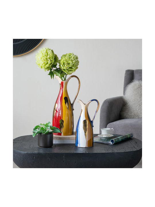 Artekko Decorative Vase Ekko Multicolour 18x15.5x41.5cm