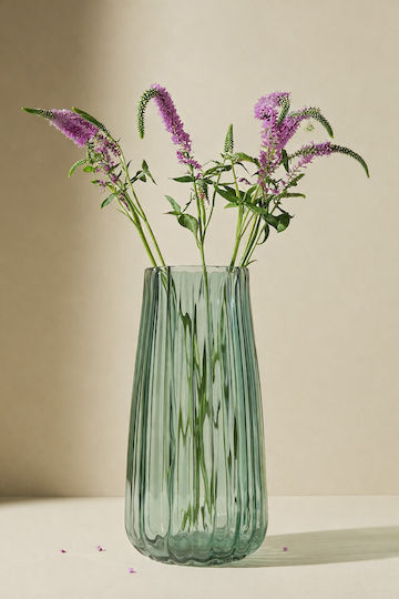 Kaemingk Βάζο Γυάλινο 10xΥ21.5cm
