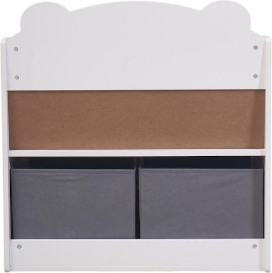 U-Grow U-Grow Spielzeug-Organisator Weiß 60x42x61,5cm