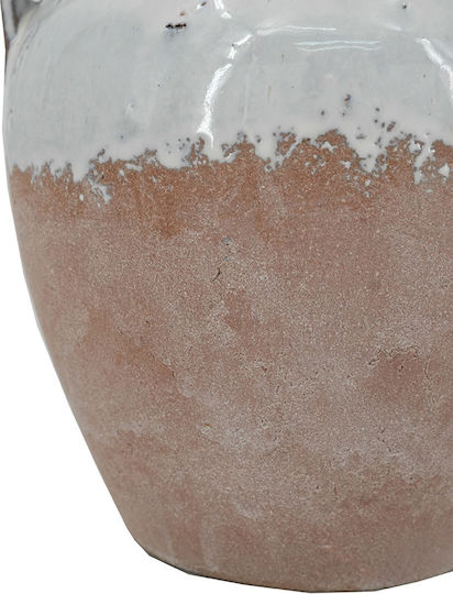 Artekko Decorative Ceramic Vase Candia Orange 19x19xH20cm