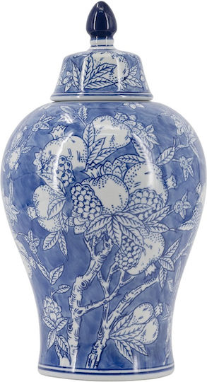 Artekko Porcelain White Vase 21x21xH37cm