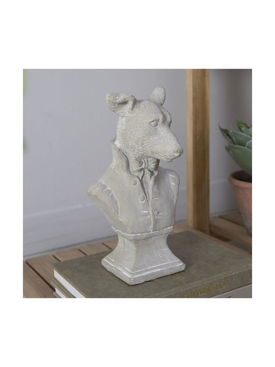 Artekko Διακοσμητικό Σκυλάκι από Τσιμέντο 14.5x12x26.5cm