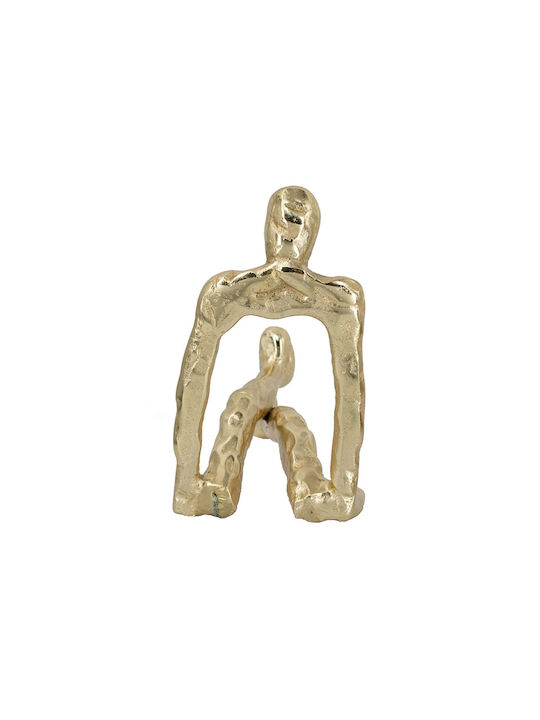Artekko Decorative Figure Metal Figurine 21x12x22cm