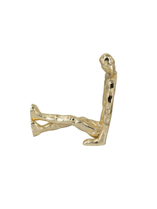 Artekko Decorative Figure Metal Figurine 21x12x22cm