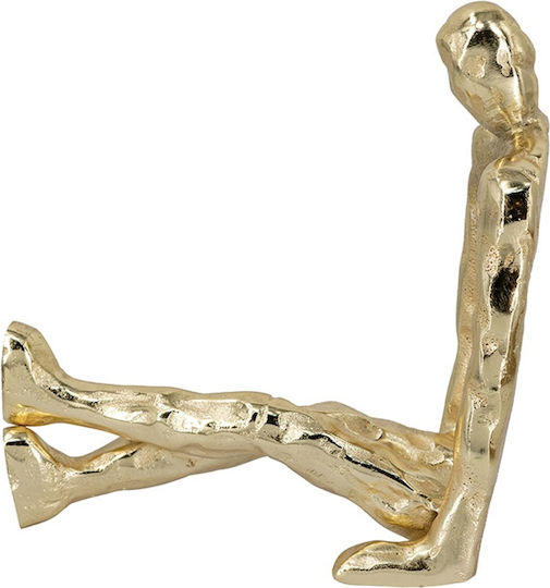 Artekko Διακοσμητική Φιγούρα από Μέταλλο Figurine 21x12x22cm